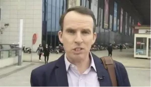 BBC记者“不辞而别离开大陆” 英学者连发5条推文痛批