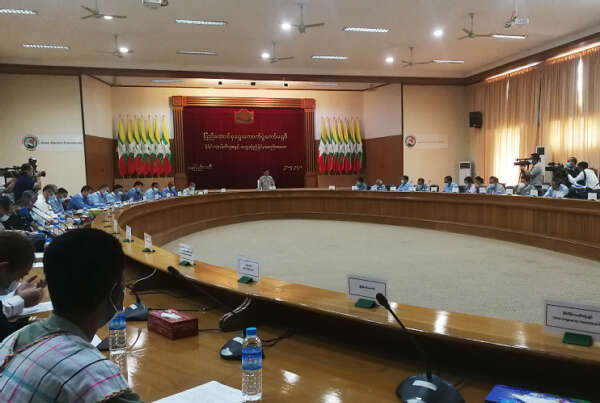 缅甸选举委员会举行第二次政党协调会