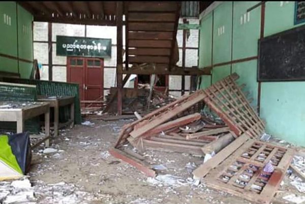 孟茂市一所高中发生爆炸，一名教师和校警父子受伤