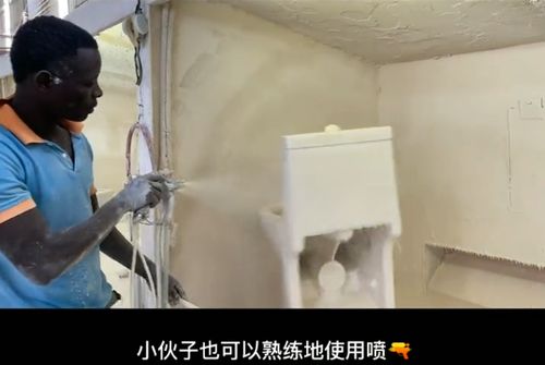 中国技术学校培训出的非洲工人，