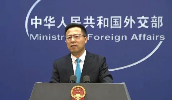 美国第一？赵立坚：呵呵