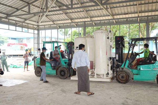 丹老制氧厂即将投产