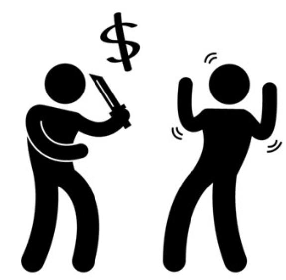 仰光德贡镇区（北部）一男子持刀抢劫出租车