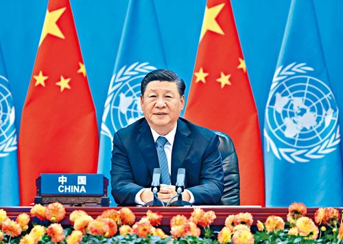 习近平同英国首相约翰逊通电话