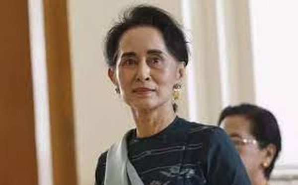 缅甸法院再次就昂山素季非法进口对讲机一案开庭 暂未作出判决