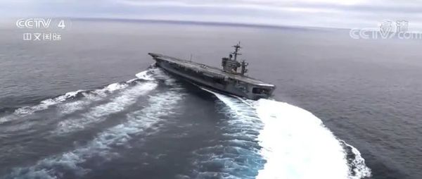 美三航母部署中国周边！