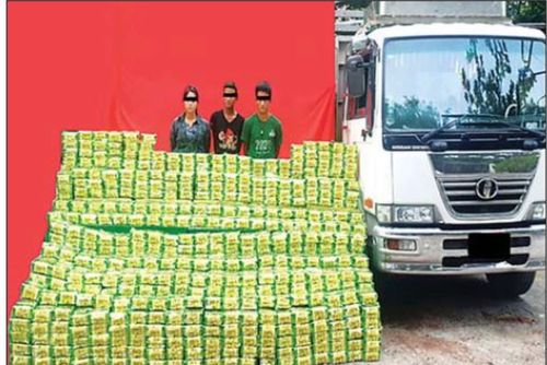 缅甸警方破获特大贩毒案 截获毒品价值约1亿元人民币