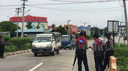 缅甸曼德勒一行政办公楼遭袭 已致两死一伤