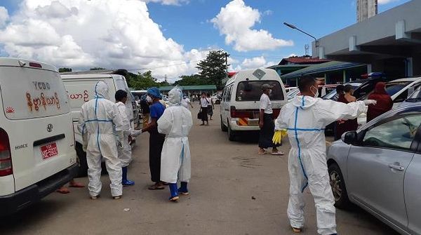 缅甸最后一个执行新冠防疫限行令的镇区解除限行