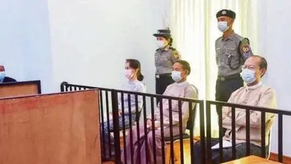 缅甸前民选总统和国务资政所涉选举舞弊案首次开庭