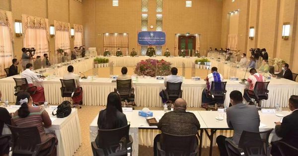 缅甸九支民族地方武装参与和谈