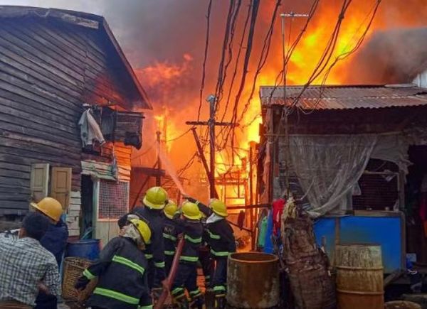 2022年1月份全缅发生150火警事件损失达4亿多缅元