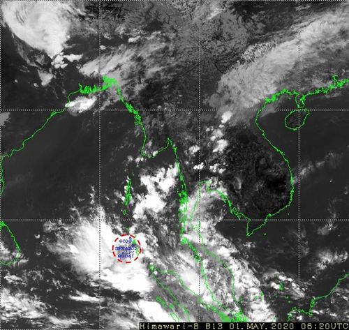 缅甸气象部门发布热带风暴橙色预警