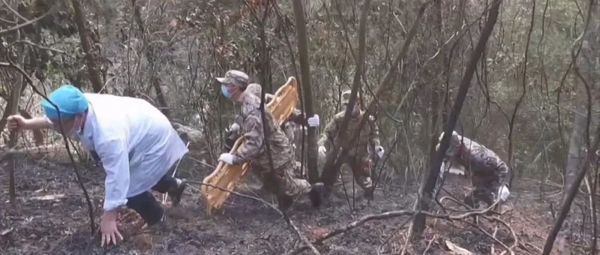 东航客机坠毁事件详情公布 尚未发现幸存人员