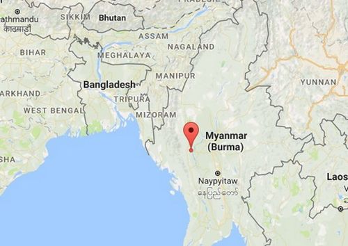 缅甸北部掸邦境内接连发生两次地震