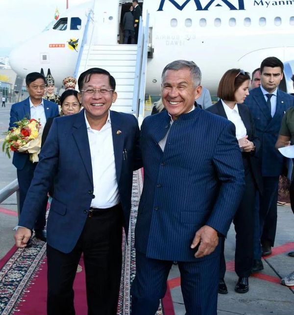 军事委员会主席与鞑靼斯坦共和国总统会面