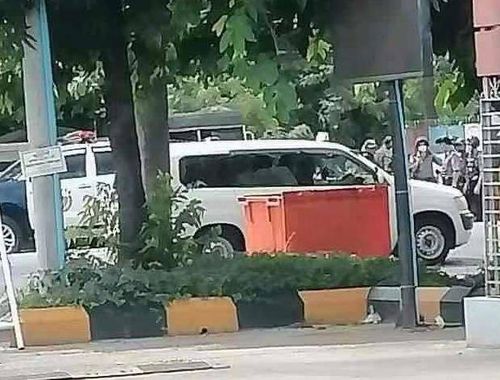 缅甸仰光发生枪击事件