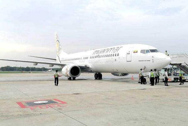 缅甸国家航空公司开始运营每日往返仰光-曼谷航班