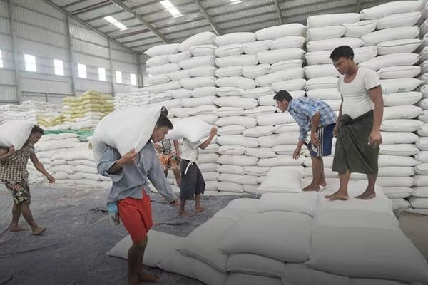 本财政年度8个月内缅甸向国外出口大米碎米140万吨