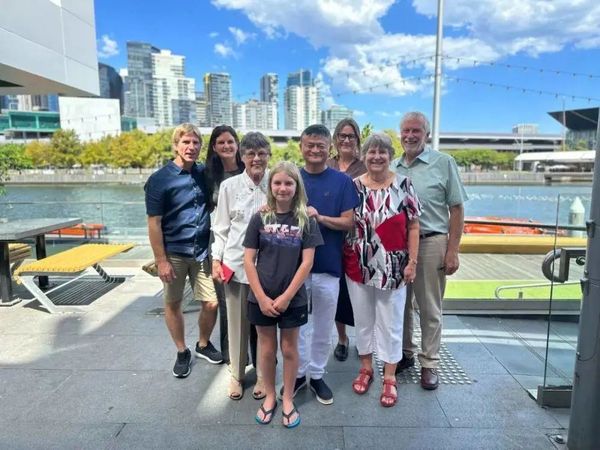 马云现身澳大利亚