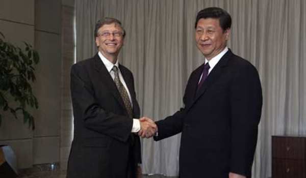 习近平会见比尔·盖茨