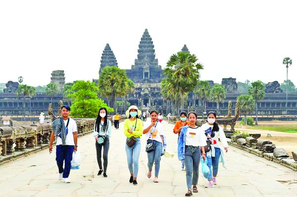 进入柬埔寨的国外游客人数在2025年将超过疫情前的水平  