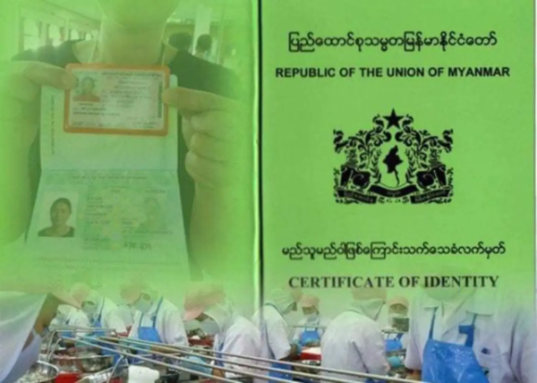 拟为在泰的缅甸公民签发身份证明书以便合法居留和工作