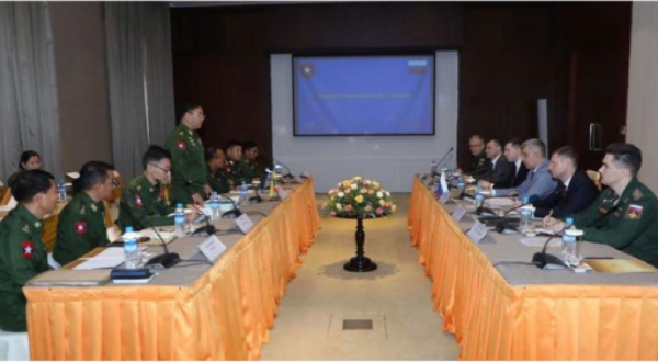 缅俄国防部举行会晤