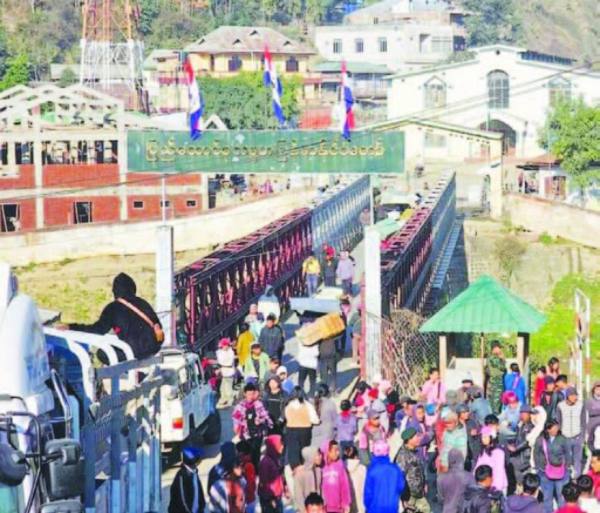 印缅边境口岸第二大桥自5月1日起将无限期关闭