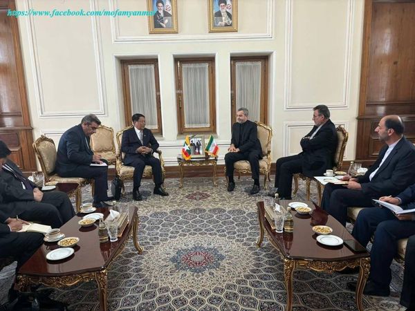 缅甸-伊朗两国外长举行会晤