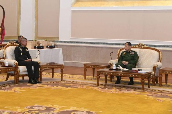 缅泰两国军方领导人会面讨论边境和平问题