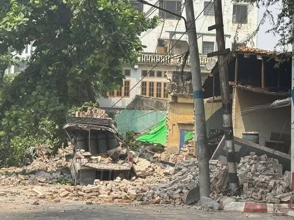 缅甸皎施专区超300栋地震高危建筑完成拆除清理