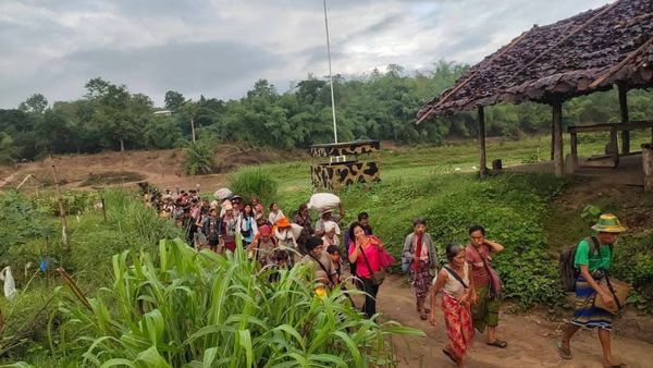 泰缅边境爆发冲突 400余名居民逃往泰国避难