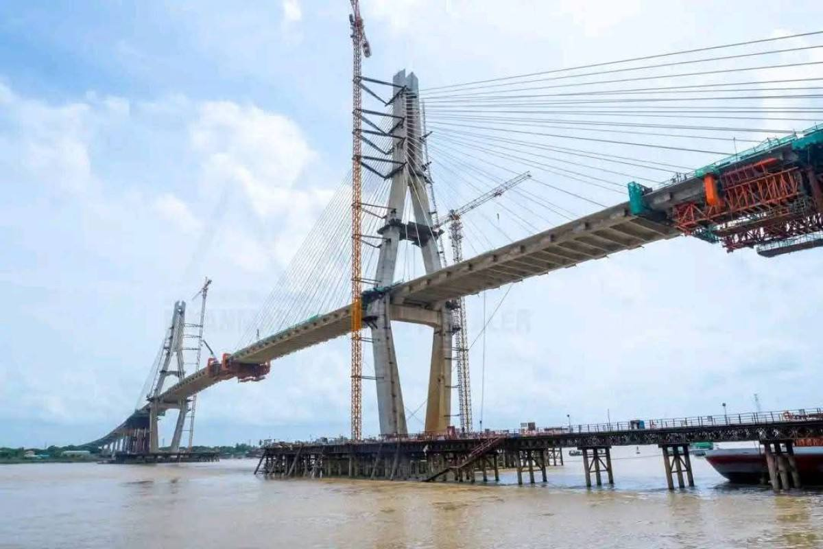 缅韩友谊大桥通航净空高度定为44米