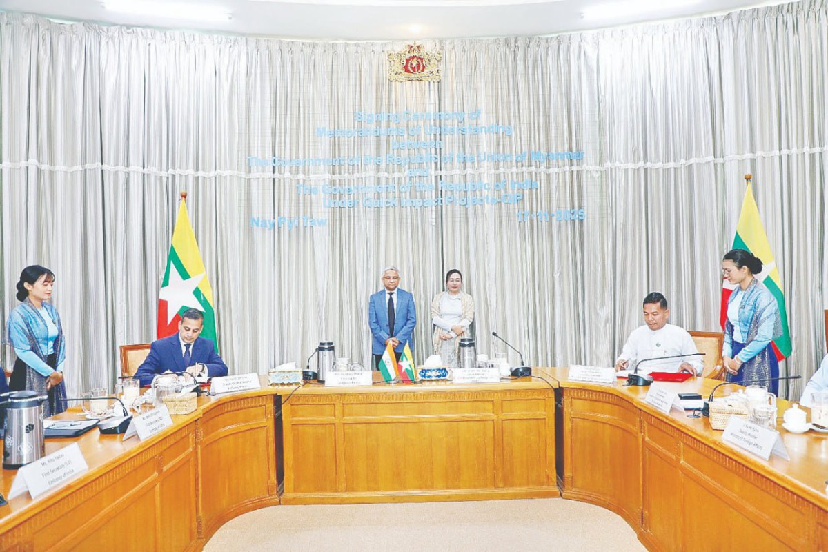 印度援缅家用太阳能系统助茵莱地震灾民 两国签署十项合作备忘录