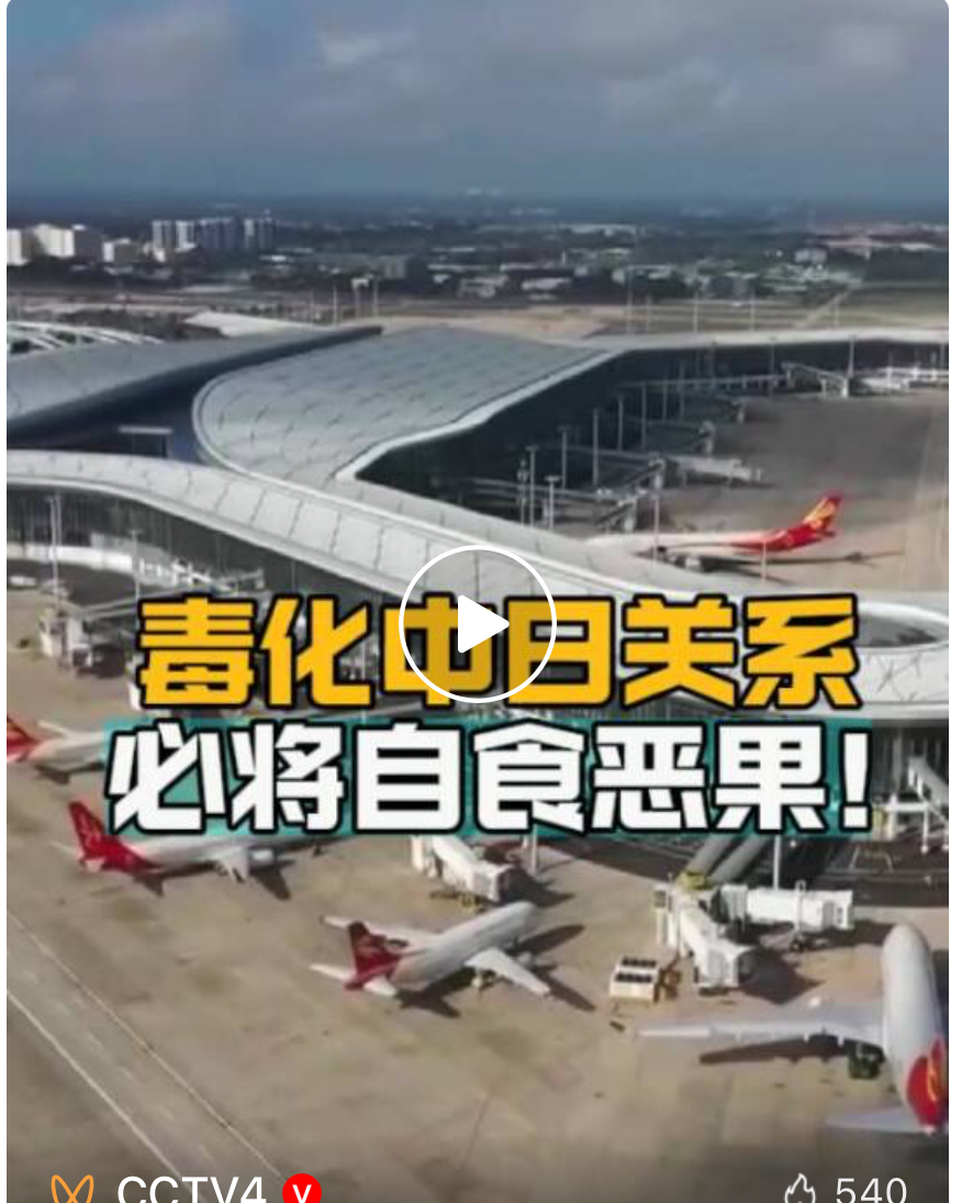 毒化中日关系 必将自食恶果！