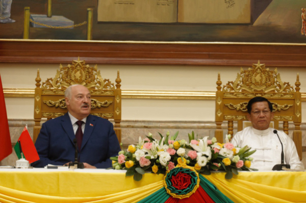 白俄罗斯总统表态支持缅甸大选