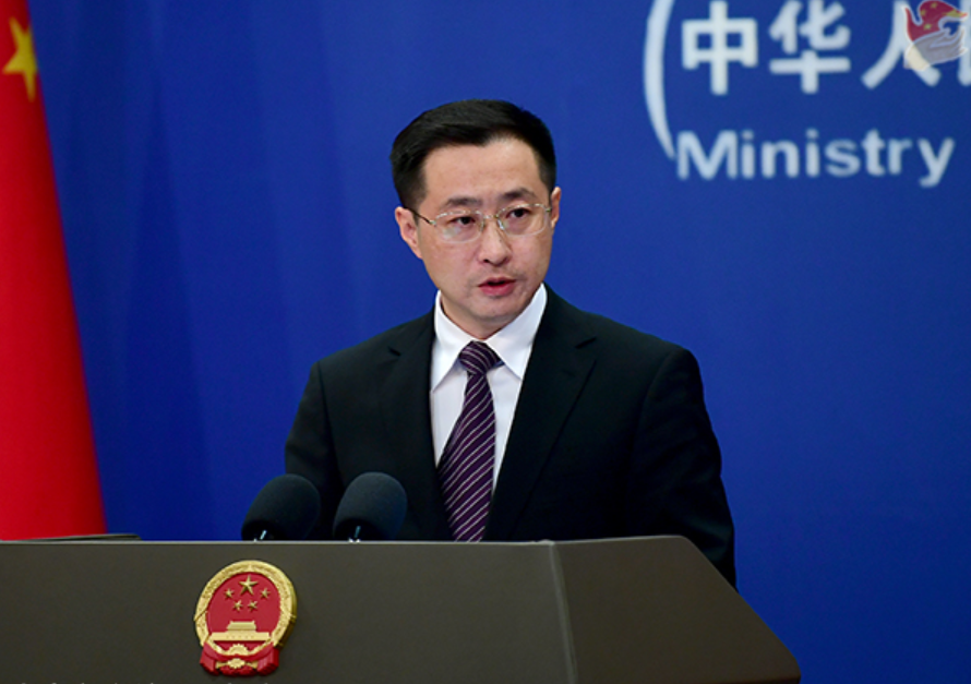 事关中国台湾，特朗普签署法律，外交部回应