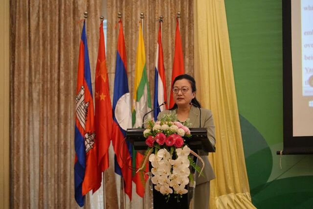 马珈大使出席澜湄中小微企业绿色发展活动