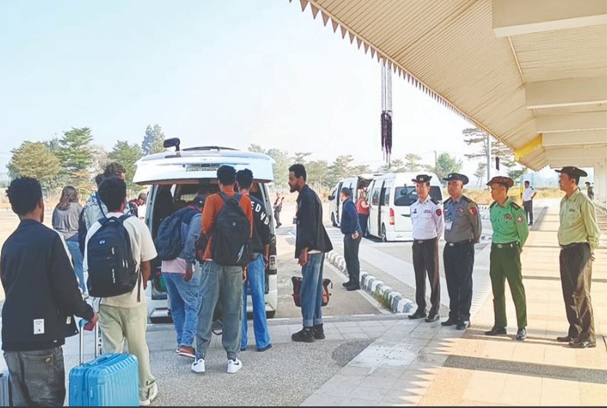 缅甸一年拘留逾1.4万非法入境外国人 超1.2万人已遣返