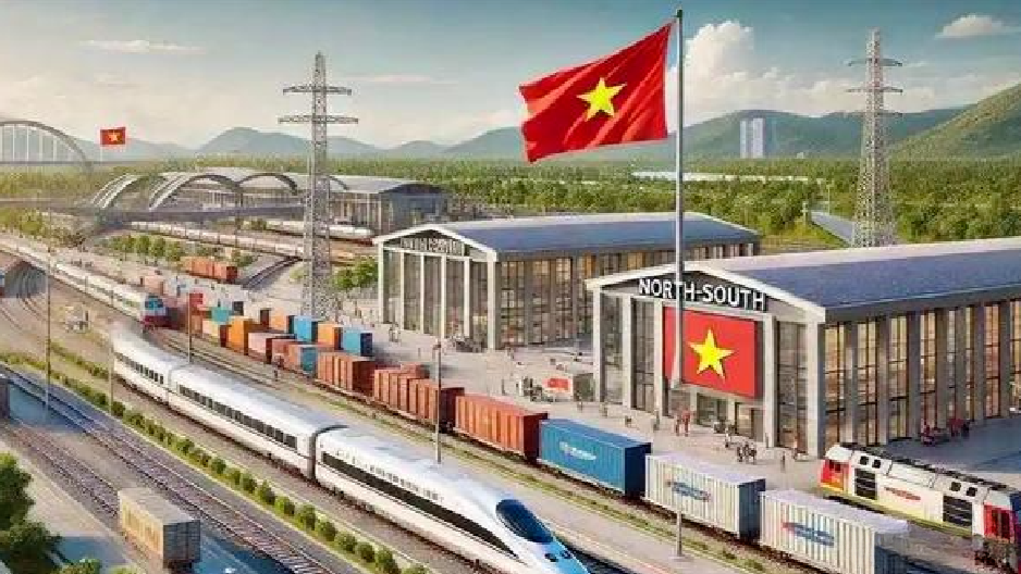 越南国家第一条高速铁路开始动工兴建