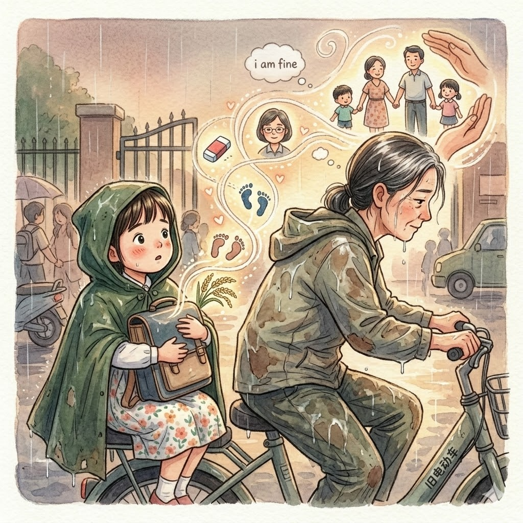 雨中的背影（张菲奂）